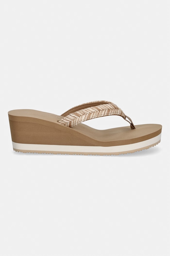 Tommy Hilfiger japanke za žene TH ROPE SUMMER SANDAL FW0FW09197 bež SS26