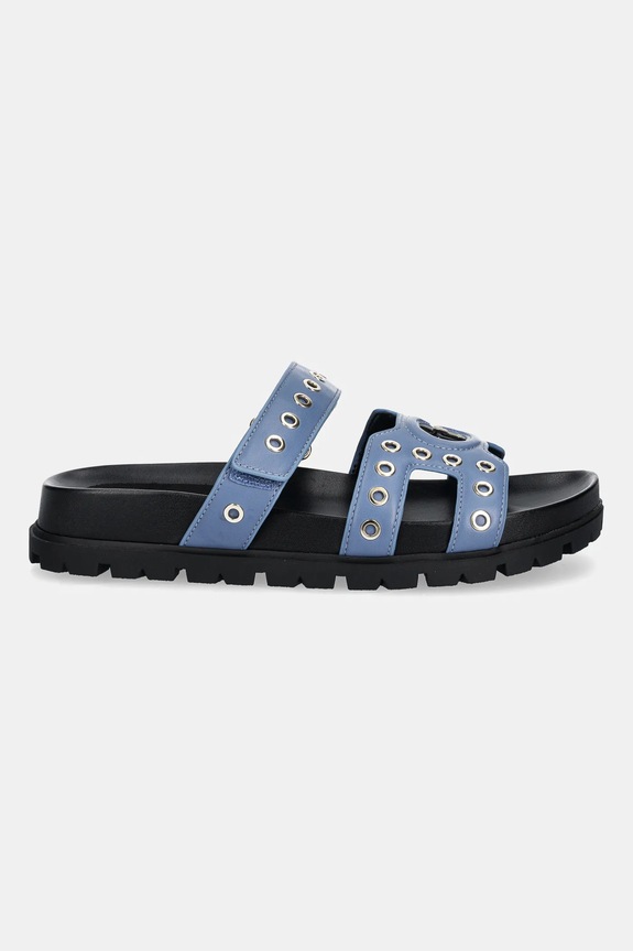 Παντόφλες Guess FASHIE FLPFAS.ELE03.BLUE μπλε SS26