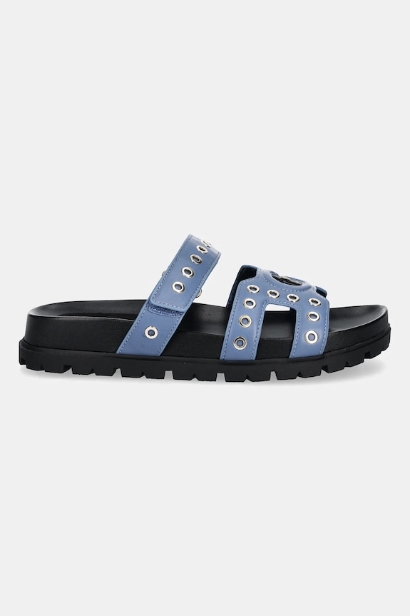 Παντόφλες Guess FASHIE FLPFAS.ELE03.BLUE μπλε SS26