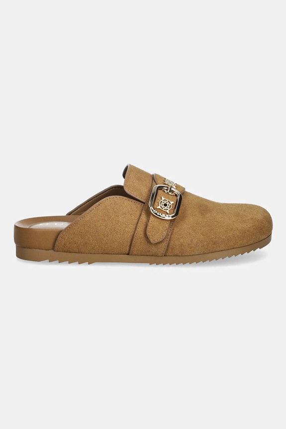 Παντόφλες Guess GALAVANTA FLPGAL.ESU06.BROWN καφέ SS26