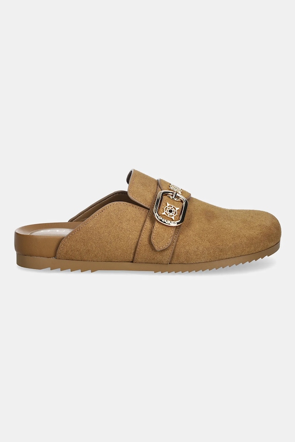 Παντόφλες Guess GALAVANTA FLPGAL.ESU06.BROWN καφέ SS26