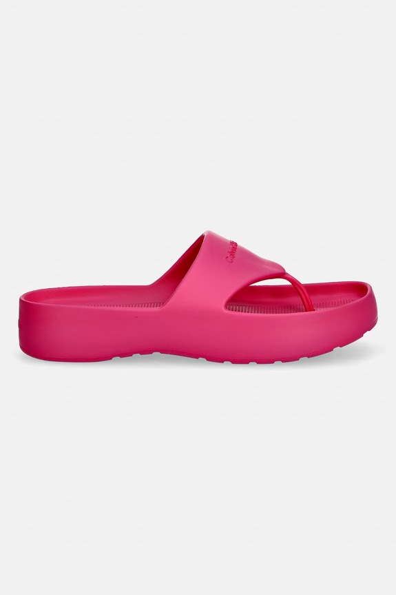 Calvin Klein tangapapucs női ONE PIECE EVA FLIP FLOP THONG HW0HW02957 rózsaszín SS26