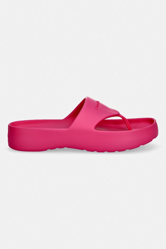 Calvin Klein σαγιονάρες δίχαλο Γυναικείες ONE PIECE EVA FLIP FLOP THONG HW0HW02957 ροζ SS26