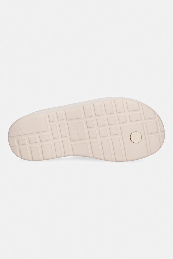 Calvin Klein Γυναικείες σαγιονάρες δίχαλο ONE PIECE EVA FLIP FLOP THONG HW0HW02957 μπεζ