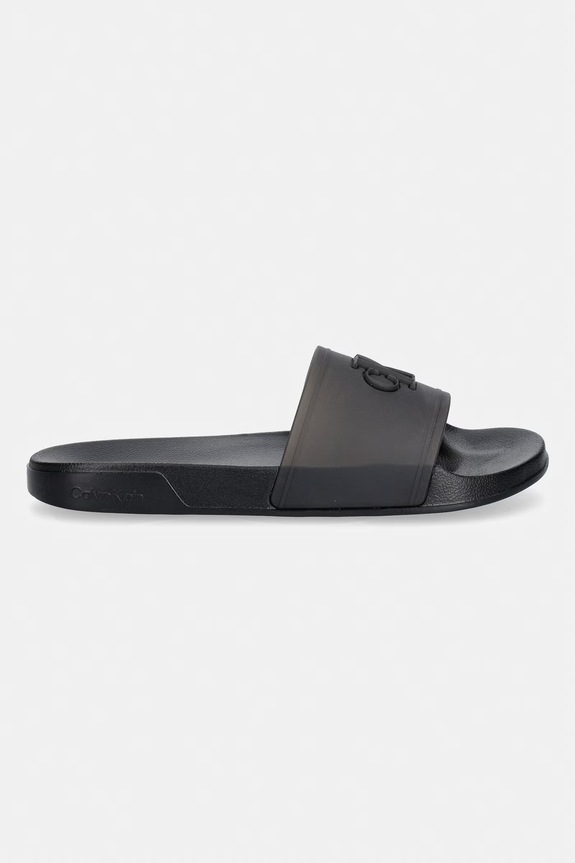 Calvin Klein klapki damskie ESS SLIDE TPU HW0HW02959 czarny SS26
