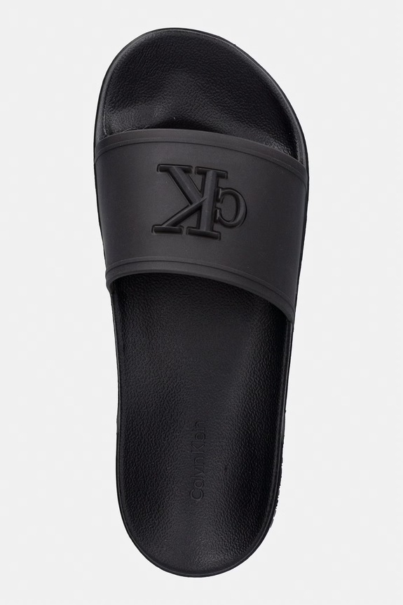 Calvin Klein klapki damskie ESS SLIDE TPU czarny HW0HW02959