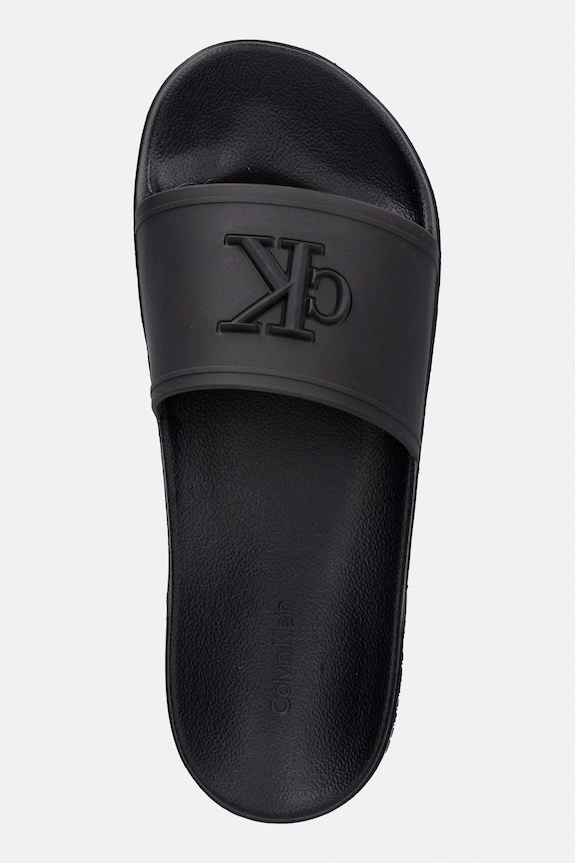 Calvin Klein klapki damskie ESS SLIDE TPU czarny HW0HW02959