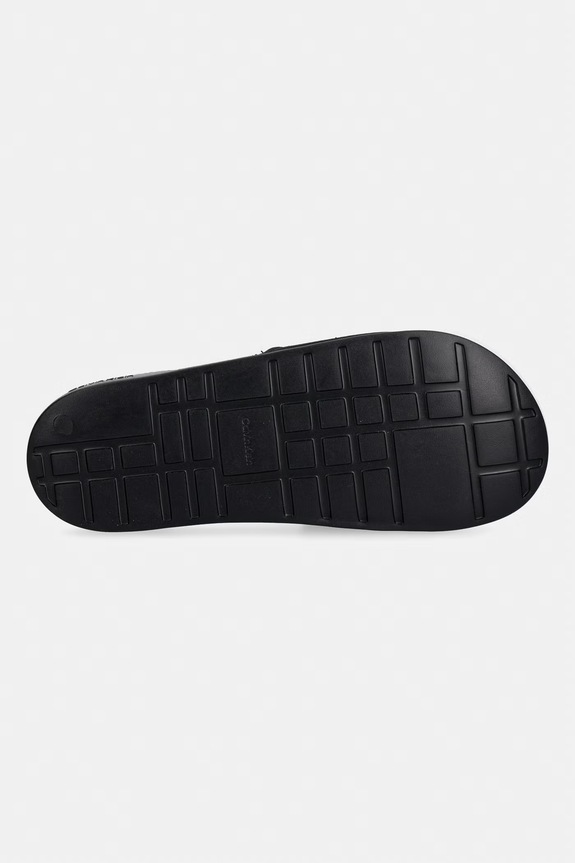 Calvin Klein šľapky dámske ESS SLIDE CANVAS HDW HW0HW02960 čierna