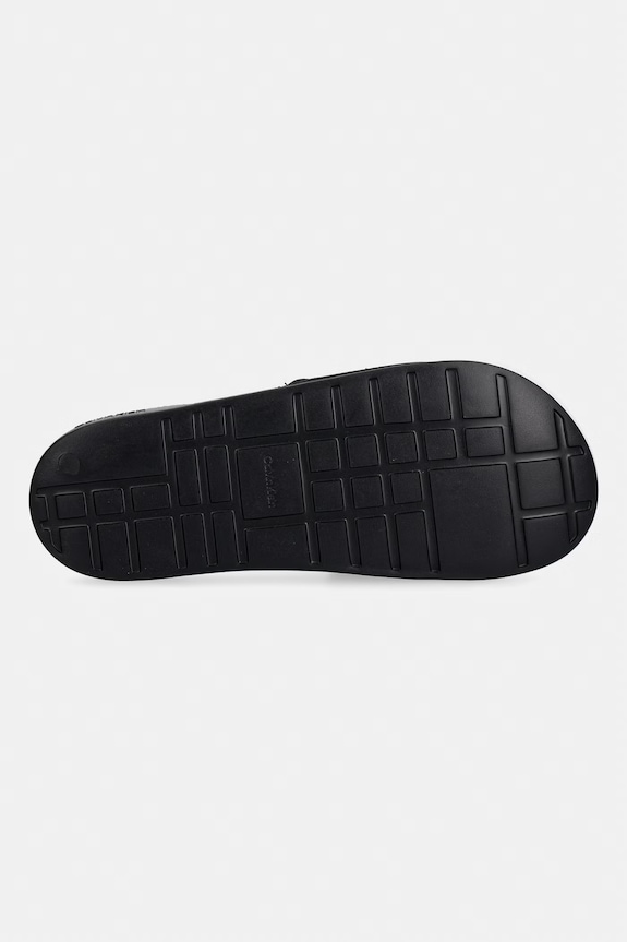 Calvin Klein šľapky dámske ESS SLIDE CANVAS HDW HW0HW02960 čierna