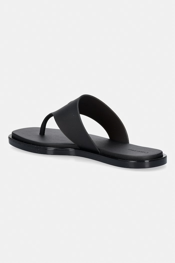 Boty Calvin Klein žabky dámské JELLY SANDAL THONG MAT TRAN TPU HW0HW02964 černá
