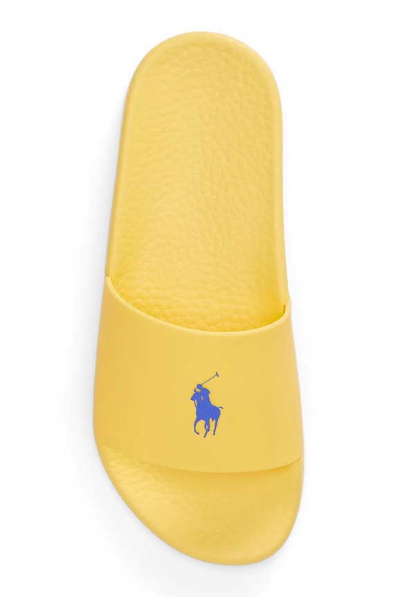 Polo Ralph Lauren papuci Polo Slide galben 804973925013.700