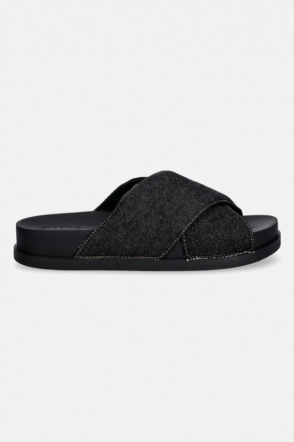 Tommy Jeans ciabatte slide TJW COMFORT SLIDES WASHED DENIM EN0EN02898 blu navy SS26