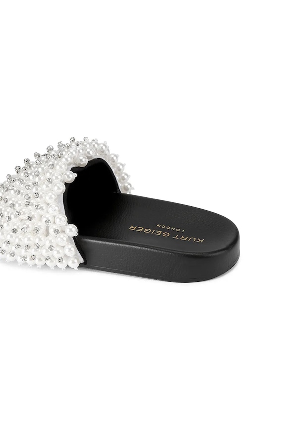 Natikače Kurt Geiger London Meena Eagle Bead 5392245999 crna