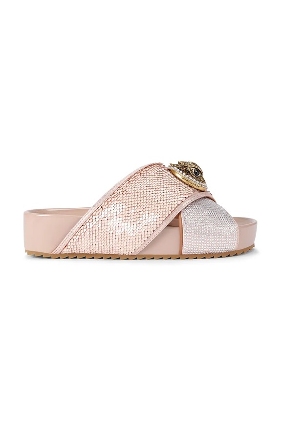 Natikače Kurt Geiger London Chelsea Cross Strap ostalo bež 3973153609
