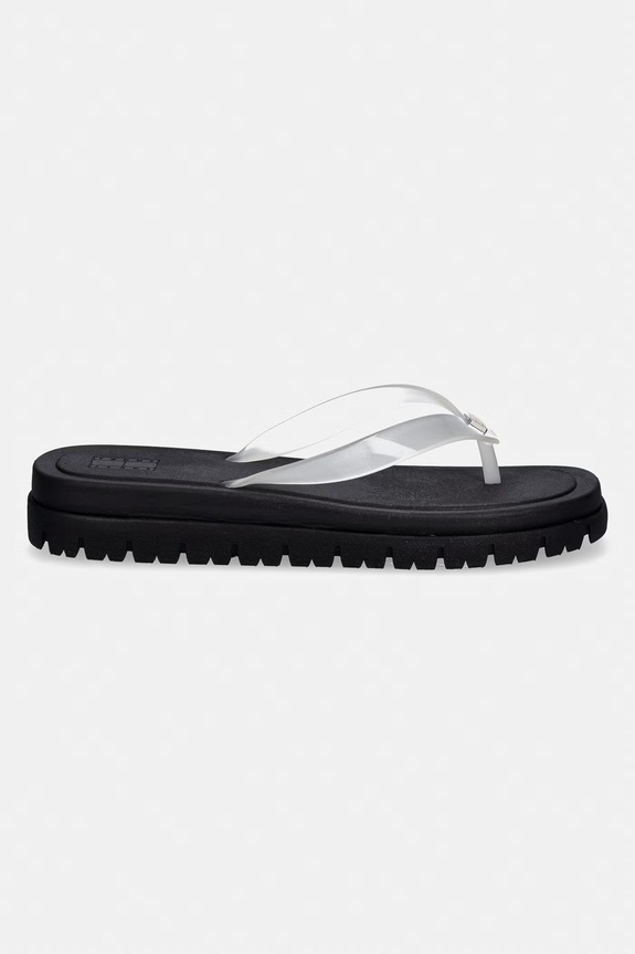 Tommy Jeans šľapky dámske TJW CLEATED JELLY SUMMER SANDAL EN0EN02954 biela SS26