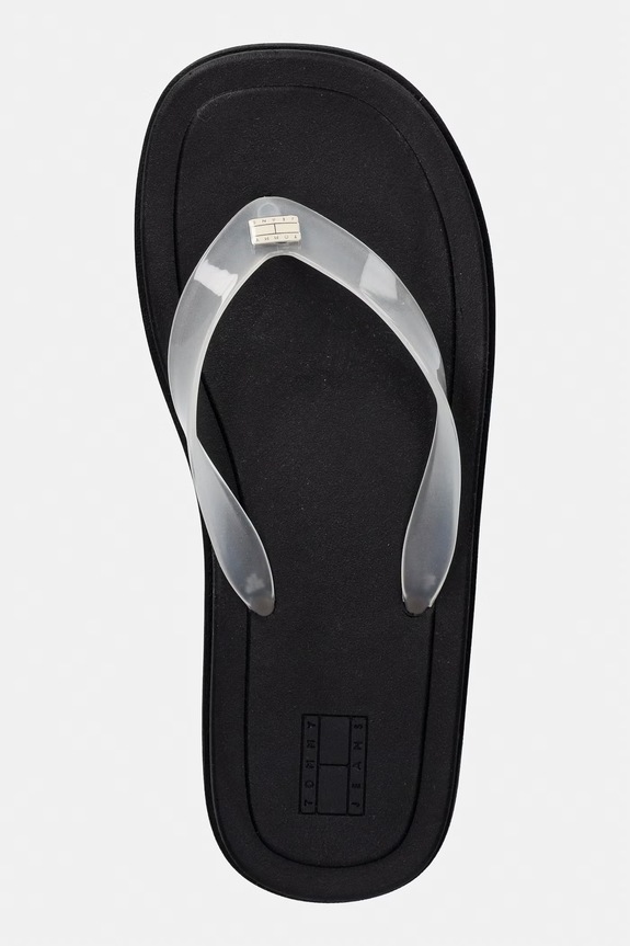 Tommy Jeans šľapky dámske TJW CLEATED JELLY SUMMER SANDAL biela EN0EN02954