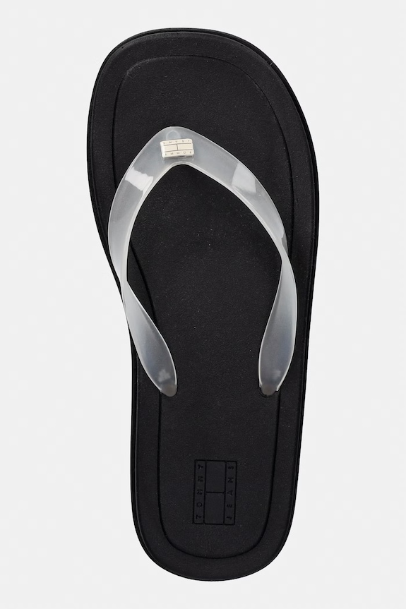 Tommy Jeans šľapky dámske TJW CLEATED JELLY SUMMER SANDAL biela EN0EN02954