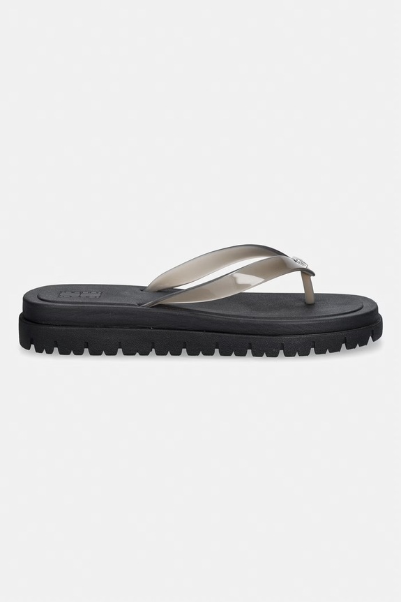 Tommy Jeans šľapky dámske TJW CLEATED JELLY SUMMER SANDAL EN0EN02954 čierna SS26