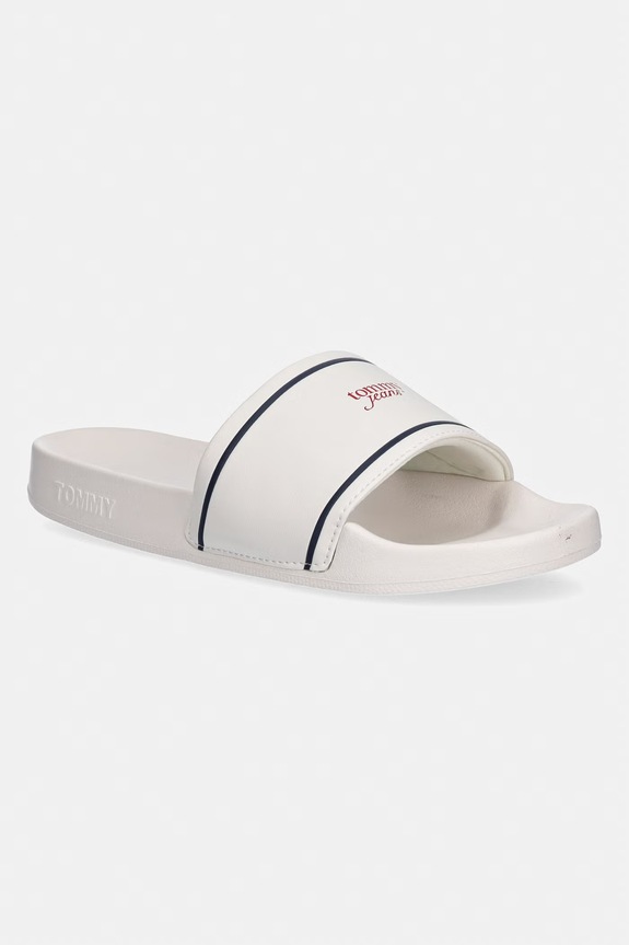 Tommy Jeans natikače za žene TJW POOLSLIDES bež EN0EN02976