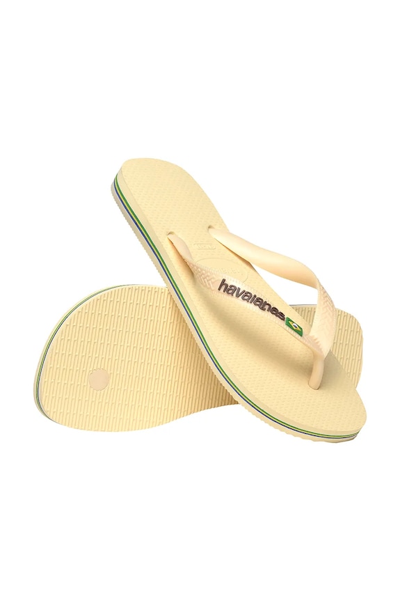 Παντόφλες Havaianas BRASIL LOGO κίτρινο 4110850.9256