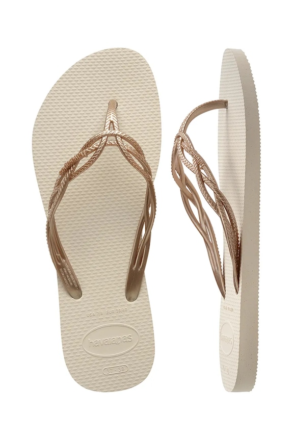 Havaianas klapki FLASH SWEET 4123225.4269 złoty