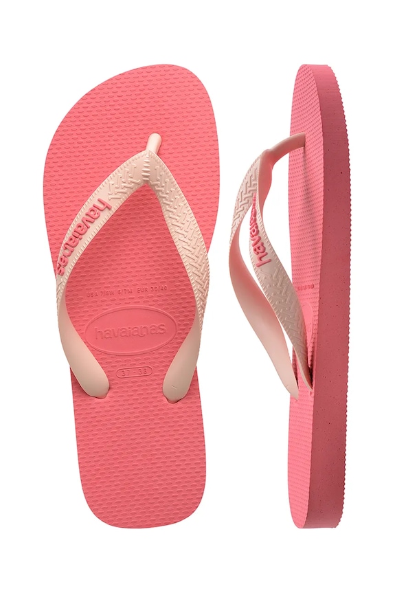 Παντόφλες Havaianas TOP LOGO POP UP 4147522.7600 ροζ