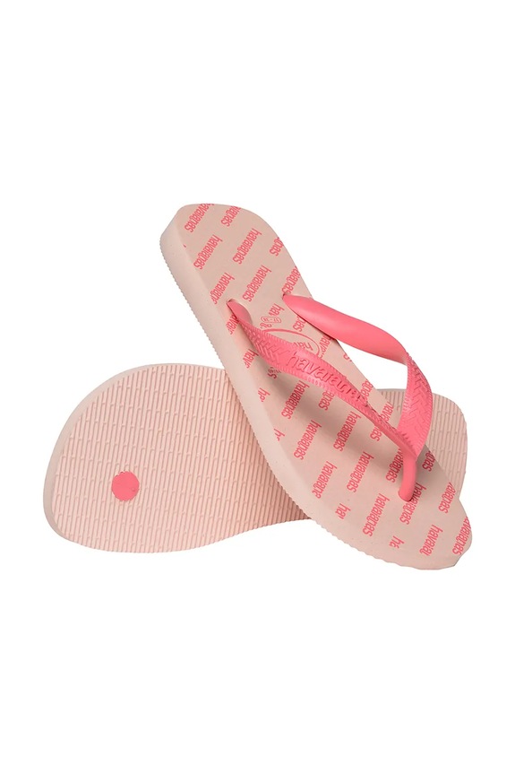 Παντόφλες Havaianas TOP LOGOMANIA ESSENTIAL BALLET ροζ 4149891.0076