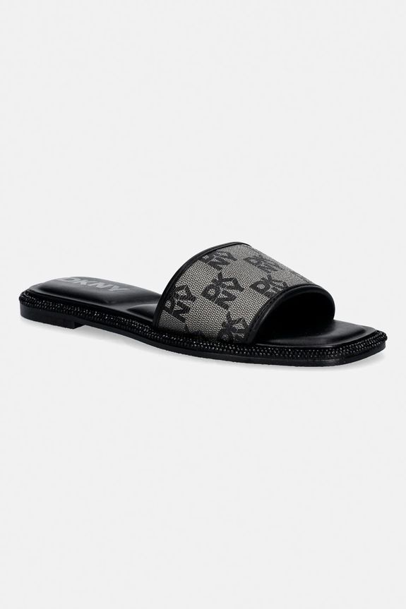 Šľapky Dkny Badin plochý čierna K1678107.BLK