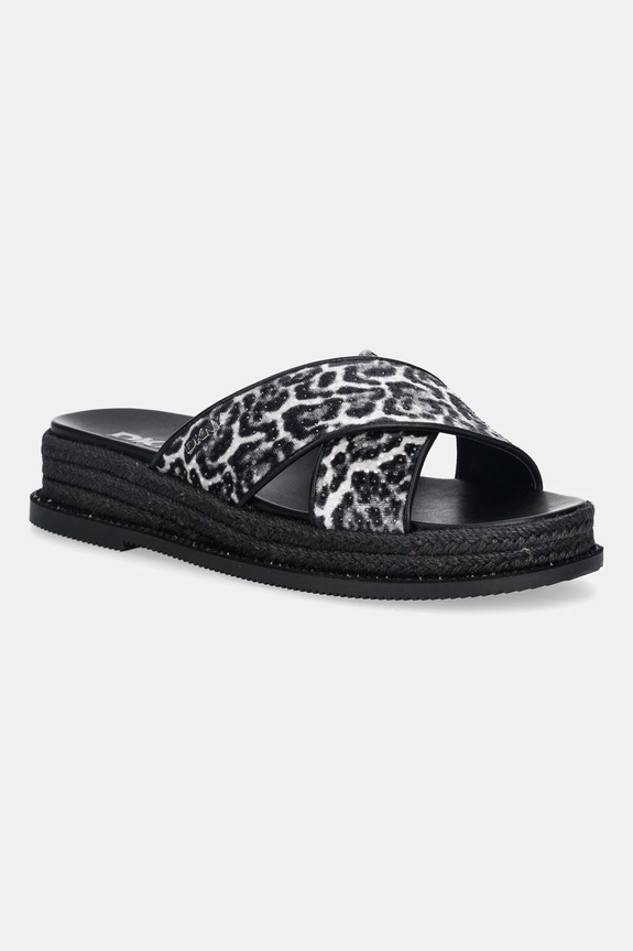Šľapky Dkny Berris plochý čierna K1699064.4BQ