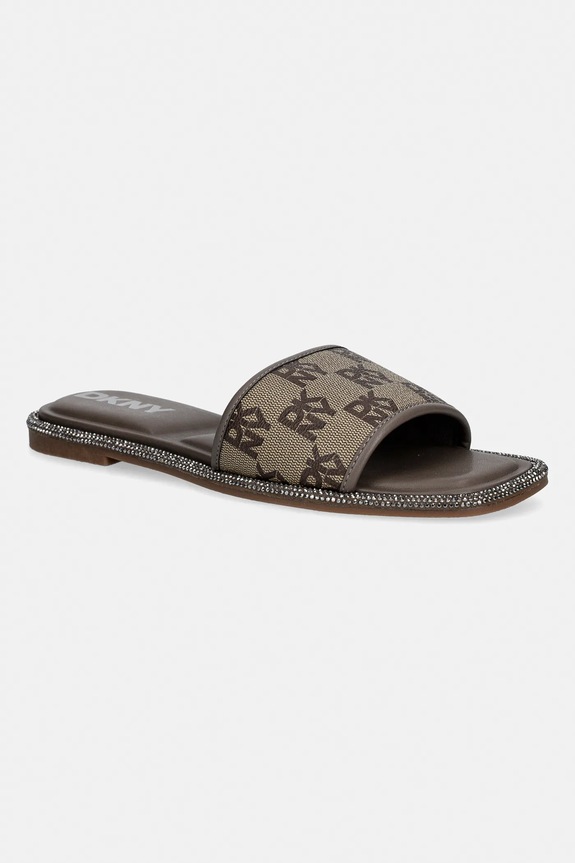 Dkny papuci Badin sintetic bej K1678107.CHI