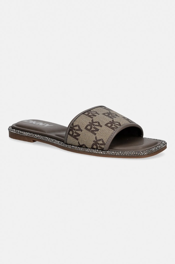 Dkny papuci Badin sintetic bej K1678107.CHI
