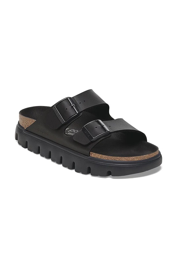 Birkenstock klapki damskie Arizona Chunky Birkenstock x Papillio 1029077 czarny SS26