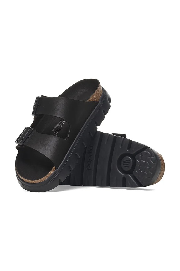 Birkenstock klapki damskie Arizona Chunky Birkenstock x Papillio czarny 1029077
