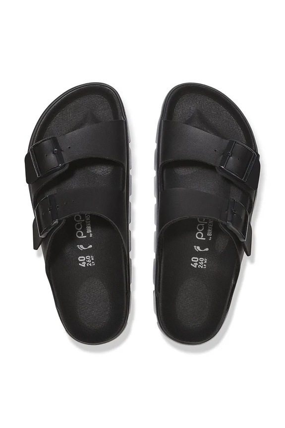 Birkenstock klapki damskie Arizona Chunky Birkenstock x Papillio 1029077 czarny