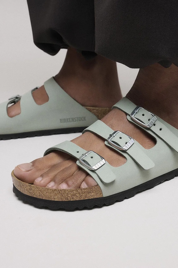 Birkenstock šľapky dámske nubukové Florida 1030319