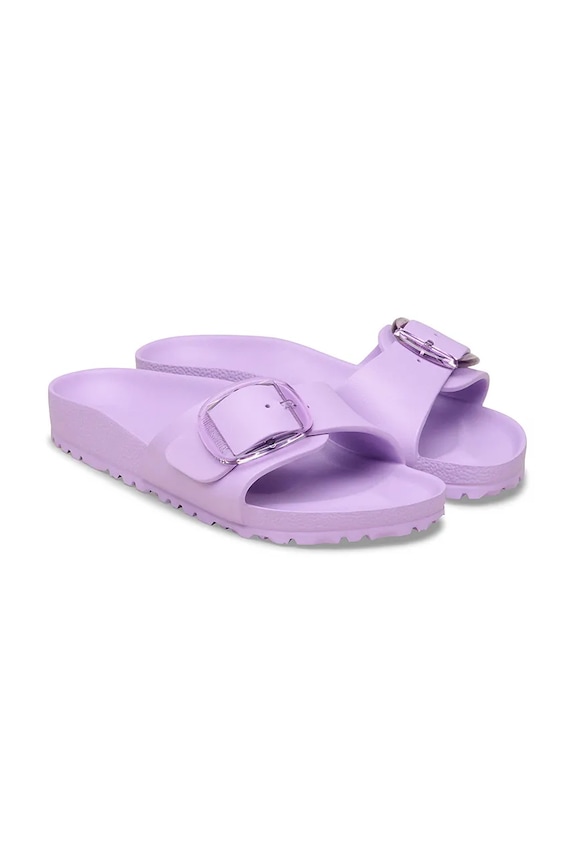 Obuwie Birkenstock klapki damskie Madrid EVA Big Buckle 1031257 fioletowy