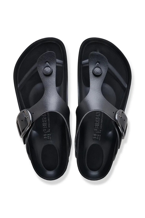 Birkenstock σαγιονάρες δίχαλο Γυναικείες Gizeh EVA Big Buckle 1031370 μαύρο