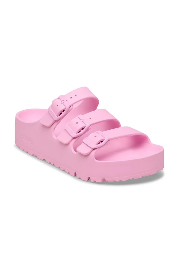 Birkenstock papuci cu platformă femei Florida Flex Platform EVA 1031431 roz SS26