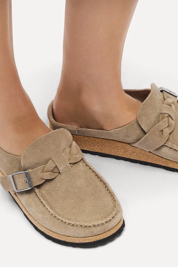 Birkenstock női velúr papucs Buckley 1031455