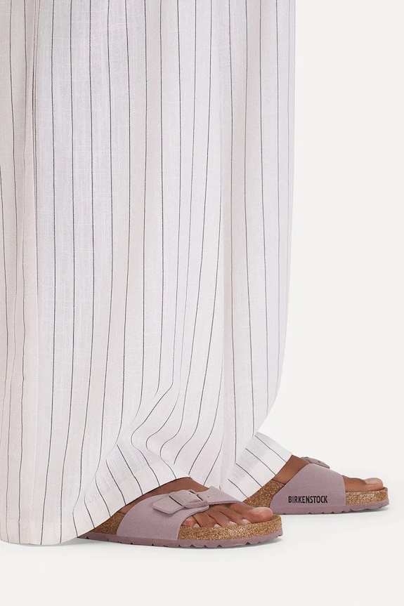 Birkenstock klapki na płaskim obcasie damskie Madrid 1031464