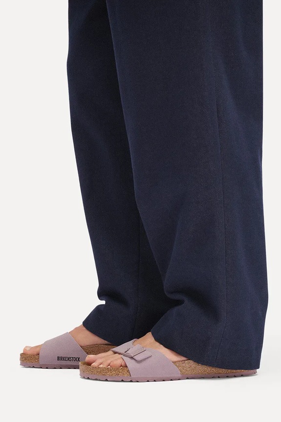 Birkenstock klapki na płaskim obcasie damskie Madrid 1031464