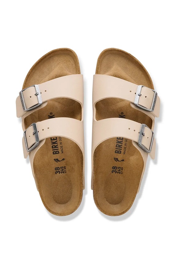Birkenstock Arizona Flip-flops Flat heeled Women's beige 1031501