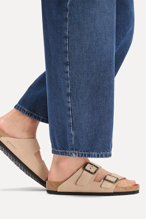 Birkenstock klapki damskie skórzane Arizona 1031579