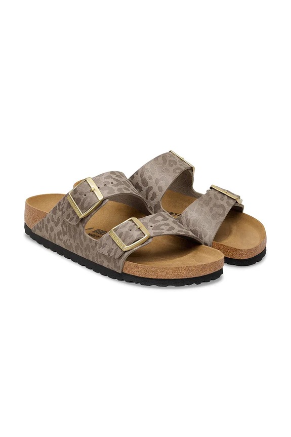 Παπούτσια Birkenstock Γυναικείες σαγιονάρες Επίπεδο τακούνι 1031941 γκρί