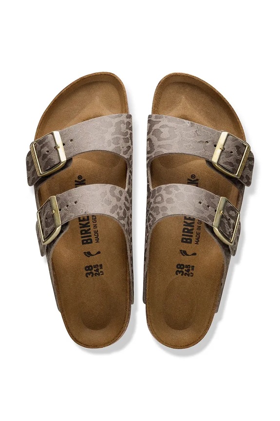 Birkenstock Γυναικείες σαγιονάρες Επίπεδο τακούνι 1031941 γκρί