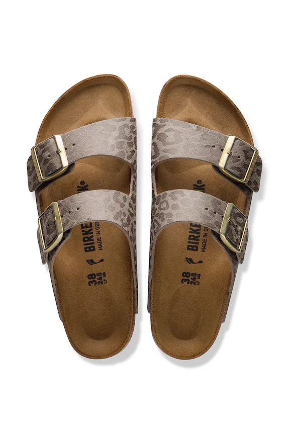 Birkenstock Γυναικείες σαγιονάρες Επίπεδο τακούνι 1031941 γκρί