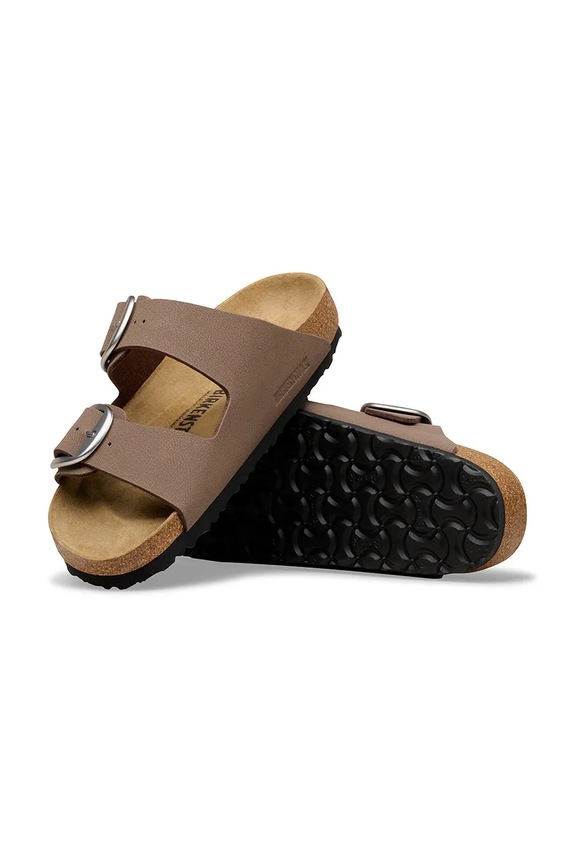 Birkenstock klapki Arizona Big Buckle brązowy 1032081