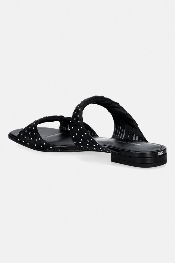 Încălțăminte MICHAEL Michael Kors papuci Kiana Flat Sandal 40R6KIFS1D.001 negru