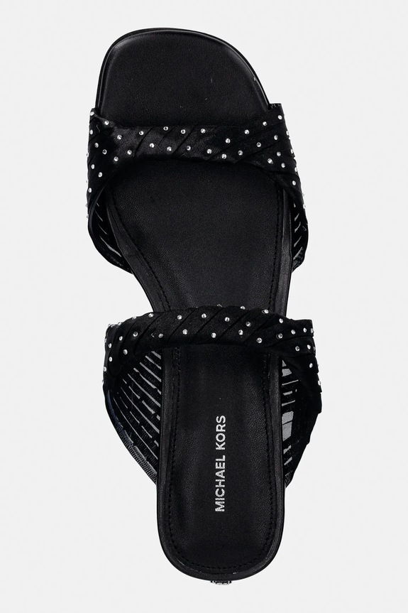 MICHAEL Michael Kors papuci Kiana Flat Sandal negru 40R6KIFS1D.001