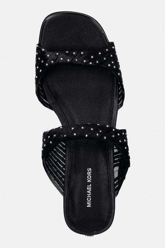 MICHAEL Michael Kors papuci Kiana Flat Sandal negru 40R6KIFS1D.001